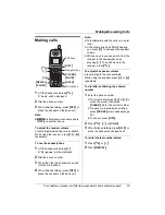 Preview for 19 page of Panasonic KX-TG5456 Operating Instructions Manual