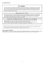 Preview for 2 page of Panasonic KX-TG6051BXM Service Manual