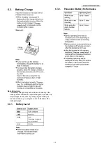 Preview for 33 page of Panasonic KX-TG6071BXM Service Manual