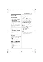 Preview for 15 page of Panasonic KX-TG6072C Operating Instructions Manual