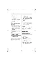 Preview for 16 page of Panasonic KX-TG6072C Operating Instructions Manual