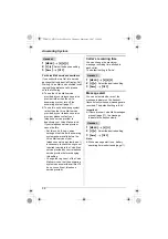 Preview for 36 page of Panasonic KX-TG6072C Operating Instructions Manual