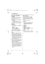 Preview for 38 page of Panasonic KX-TG6072C Operating Instructions Manual