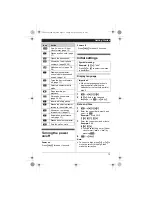 Preview for 13 page of Panasonic KX-TG6521NZ Operating Instructions Manual