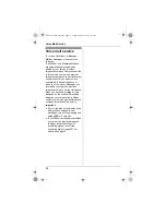 Preview for 36 page of Panasonic KX-TG6521NZ Operating Instructions Manual