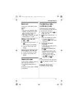 Preview for 37 page of Panasonic KX-TG6521NZ Operating Instructions Manual