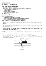 Preview for 4 page of Panasonic KX-TG6700BXB Service Manual