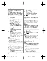 Preview for 32 page of Panasonic KX-TG6811E Operating Instructions Manual