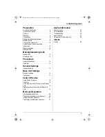 Preview for 3 page of Panasonic KX-TG7100NE Operating Instructions Manual