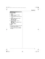 Preview for 11 page of Panasonic KX-TG7100NE Operating Instructions Manual