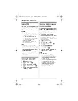 Preview for 32 page of Panasonic KX-TG7301FX Operating Instructions Manual