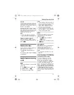 Preview for 17 page of Panasonic KX-TG7521BX Operating Instructions Manual