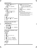 Preview for 50 page of Panasonic KX-TG7892AZ Operating Instructions Manual