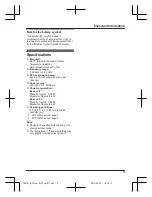 Preview for 9 page of Panasonic KX-TG8151 series Operating Instructions Manual