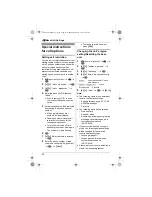 Preview for 26 page of Panasonic KX-TG8200FX Operating Instructions Manual