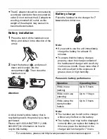 Preview for 3 page of Panasonic KX-TGA560B - Cordless Extension Handset Installation Manual