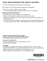 Preview for 28 page of Panasonic KX-TGA573 Operating Instructions Manual