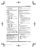 Preview for 47 page of Panasonic KX-TGA680 Operating Instructions Manual