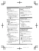 Preview for 65 page of Panasonic KX-TGA680 Operating Instructions Manual