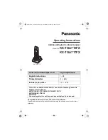 Panasonic KX-TGA715FX Operating Instructions Manual preview