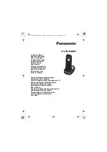 Panasonic KX-TGA800EX Installation Manual preview