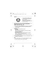 Preview for 4 page of Panasonic KX-TGA820C Installation Manual