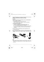 Preview for 3 page of Panasonic KX-TGA930C Installation Manual