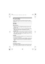 Preview for 6 page of Panasonic KX-TGA930C Installation Manual