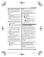 Preview for 29 page of Panasonic KX-TGD310NZ Operating Instructions Manual