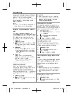 Preview for 34 page of Panasonic KX-TGD310NZ Operating Instructions Manual