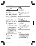 Preview for 34 page of Panasonic KX-TGD512 Operating Instructions Manual