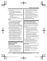 Preview for 7 page of Panasonic KX-TGE220E Operating Instructions Manual