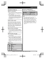 Preview for 11 page of Panasonic KX-TGE220E Operating Instructions Manual