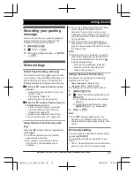 Preview for 15 page of Panasonic KX-TGE220E Operating Instructions Manual