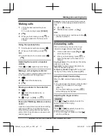 Preview for 17 page of Panasonic KX-TGE220E Operating Instructions Manual