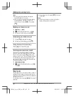 Preview for 20 page of Panasonic KX-TGE220E Operating Instructions Manual