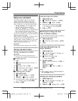 Preview for 31 page of Panasonic KX-TGE220E Operating Instructions Manual