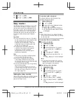 Preview for 32 page of Panasonic KX-TGE220E Operating Instructions Manual