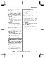 Preview for 35 page of Panasonic KX-TGE220E Operating Instructions Manual