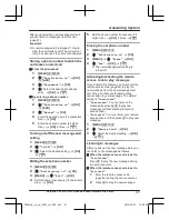 Preview for 41 page of Panasonic KX-TGE220E Operating Instructions Manual