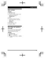 Preview for 15 page of Panasonic KX-TGF372AZS Operating Instructions Manual