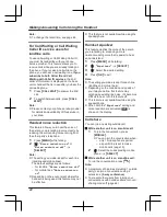 Preview for 22 page of Panasonic KX-TGF372AZS Operating Instructions Manual