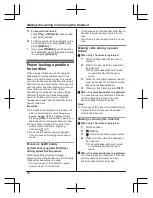 Preview for 24 page of Panasonic KX-TGF372AZS Operating Instructions Manual