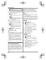 Preview for 48 page of Panasonic KX-TGF372AZS Operating Instructions Manual