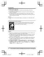 Preview for 8 page of Panasonic KX-TGFA51 Installation Manual