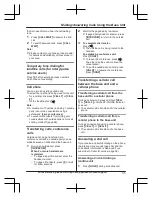 Preview for 31 page of Panasonic KX-TGFA51 Operating Instructions Manual