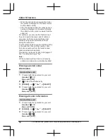 Preview for 58 page of Panasonic KX-TGFA51 Operating Instructions Manual