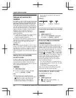 Preview for 72 page of Panasonic KX-TGFA51 Operating Instructions Manual