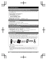 Preview for 90 page of Panasonic KX-TGFA51 Operating Instructions Manual