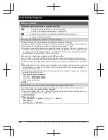 Preview for 92 page of Panasonic KX-TGFA51 Operating Instructions Manual